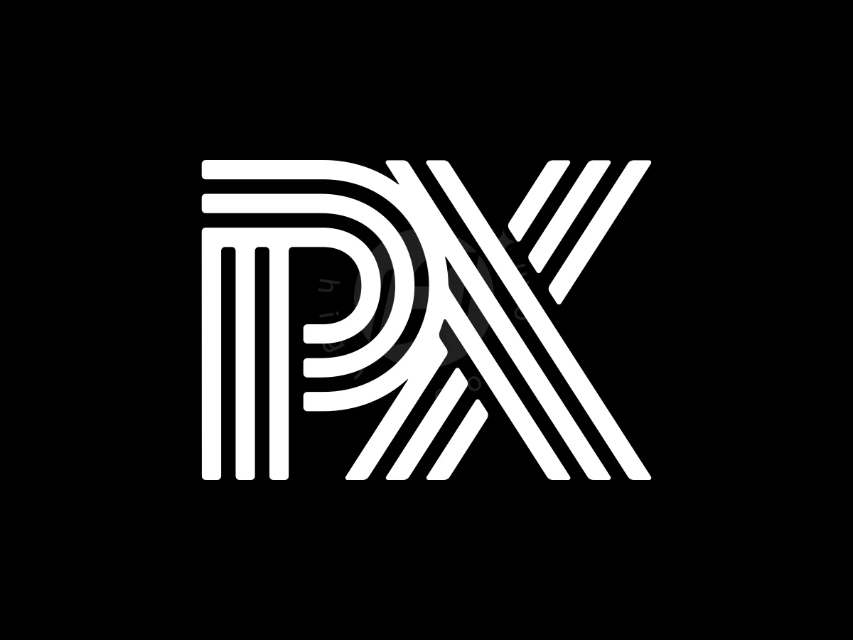 Iconic Letter P And X Logo - Logo Logo design by Iwan Yulianto for sale on Highlogo