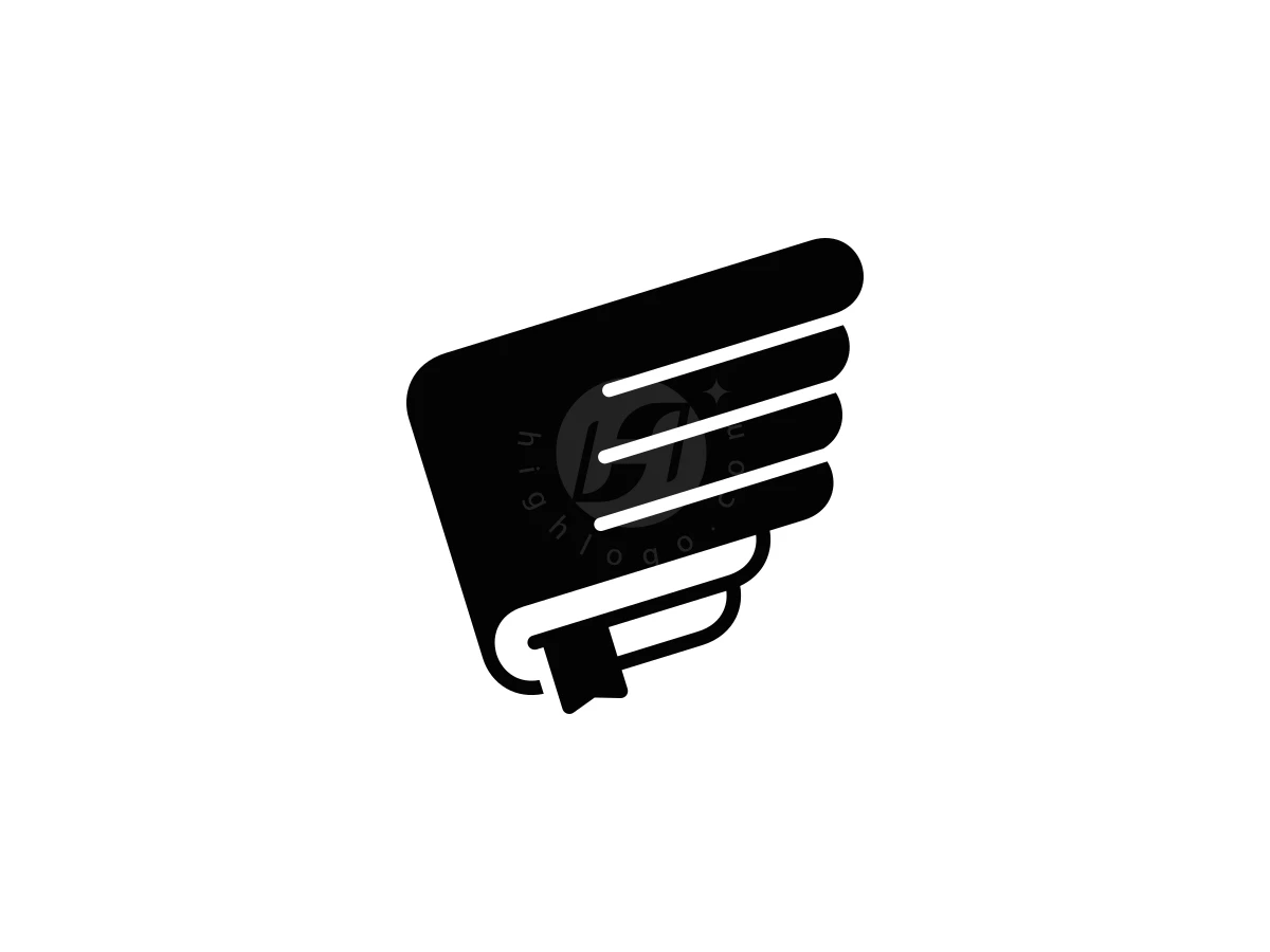 Iconic Book Of Wings Logo - Organizations Logo design by Iwan Yulianto for sale on Highlogo