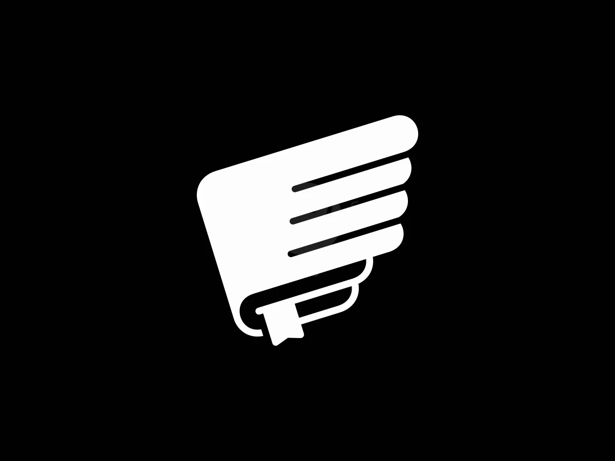 Iconic Book Of Wings Logo - preview 1