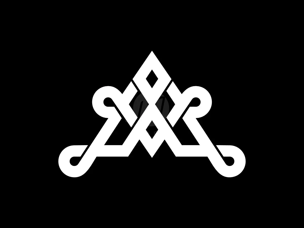Letter A Celtic Knotwork Monogram Logo - Real Estate Logo design by Proffartline for sale on Highlogo