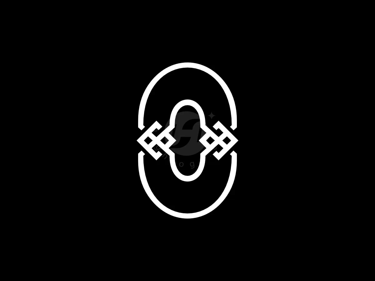 Letter O Ornament Celtic Knotwork Geometric Logo - Real Estate Logo design by Proffartline for sale on Highlogo