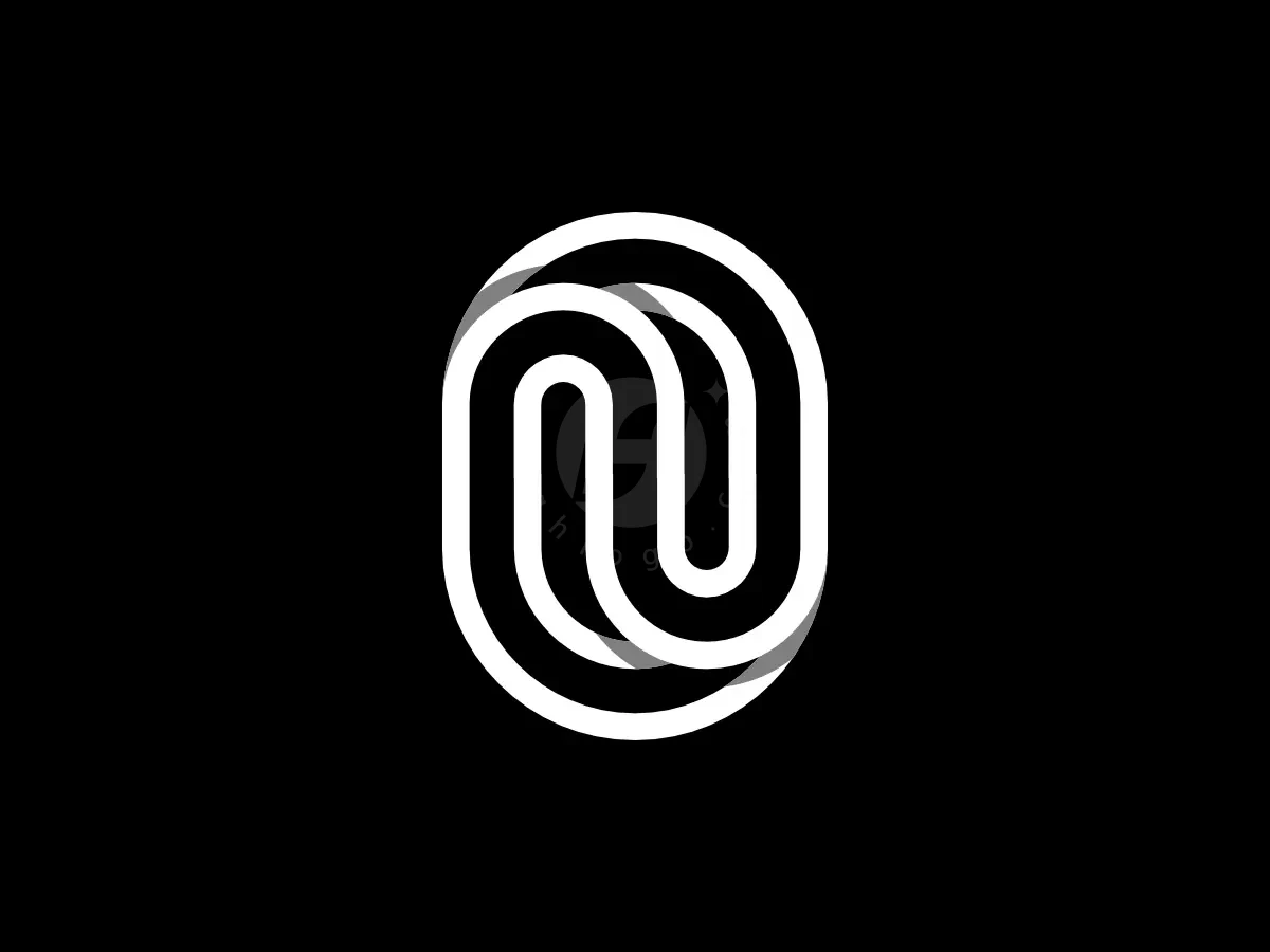 Letter No Initial On Dynamic Line  Logo - Media Logo design by Proffartline for sale on Highlogo