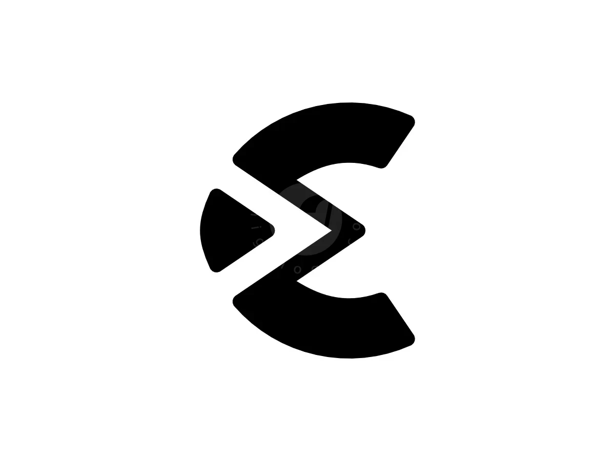 Letters Ec Initial Ce Play Button Media Logo - Media Logo design by Proffartline for sale on Highlogo