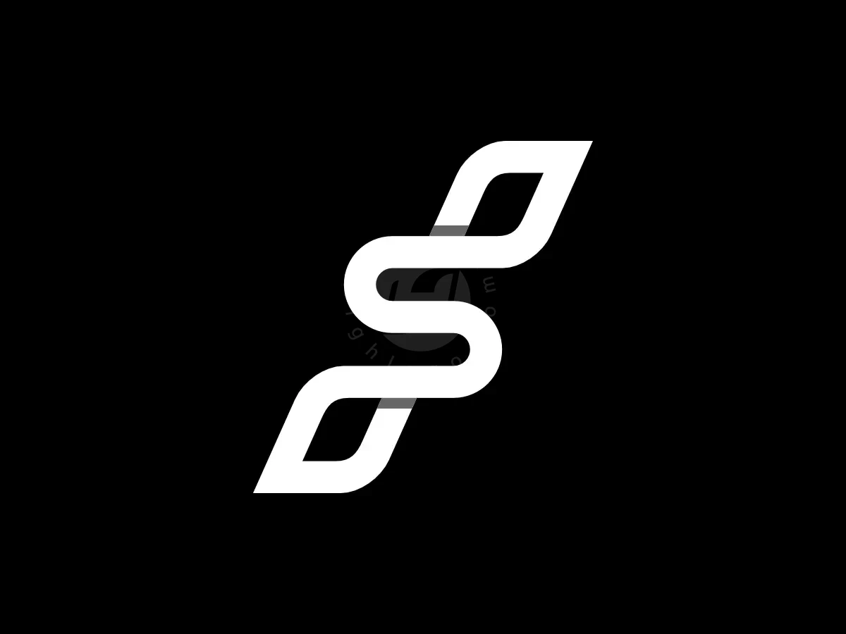 Letter Sf Initial Fs Flexible Line Logo - Media Logo design by Proffartline for sale on Highlogo