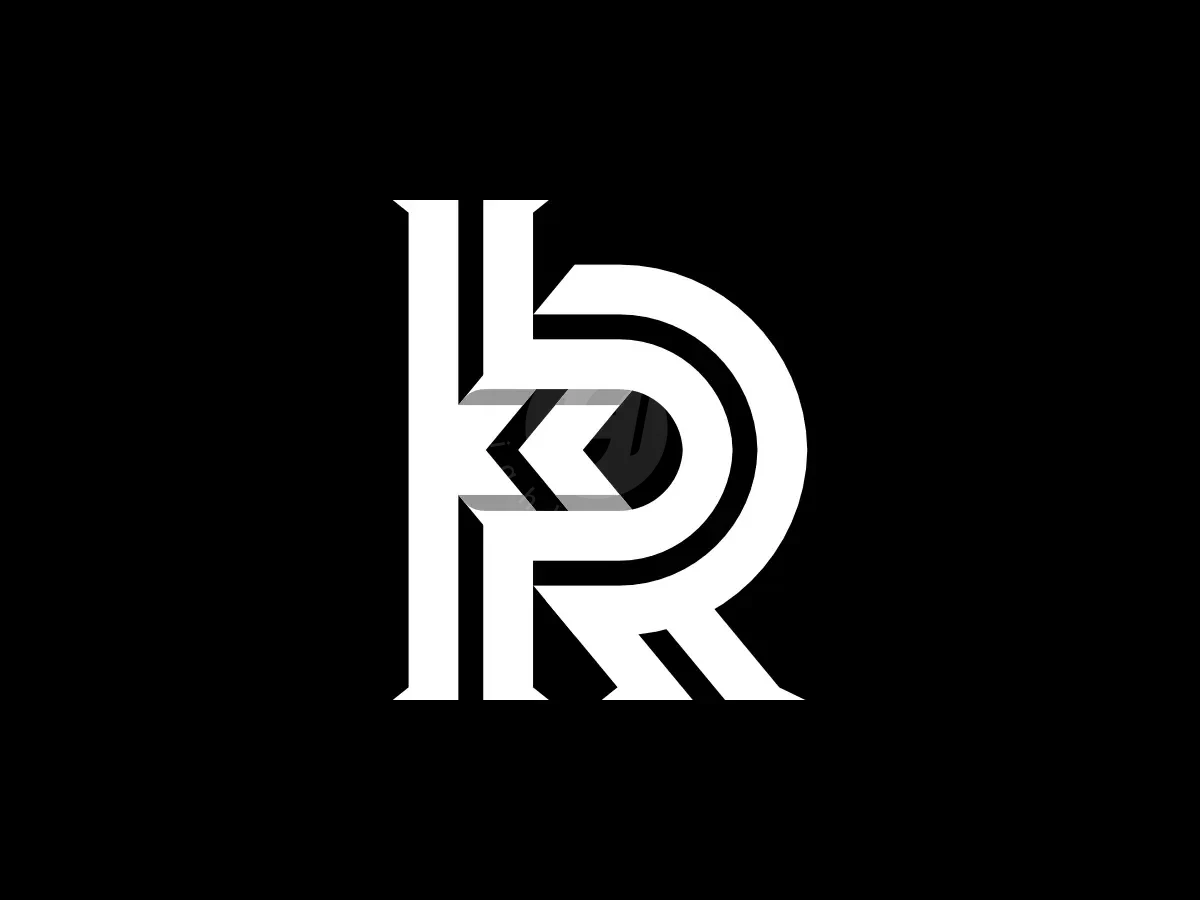 Letter Kr Initial Rk Monogram Logo - Real Estate Logo design by Proffartline for sale on Highlogo