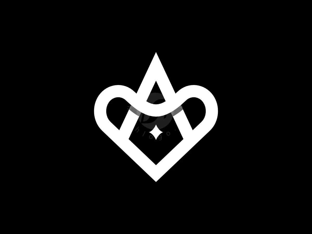 Letter A Love Star Lettermark Logo - Fashion Logo design by Proffartline for sale on Highlogo