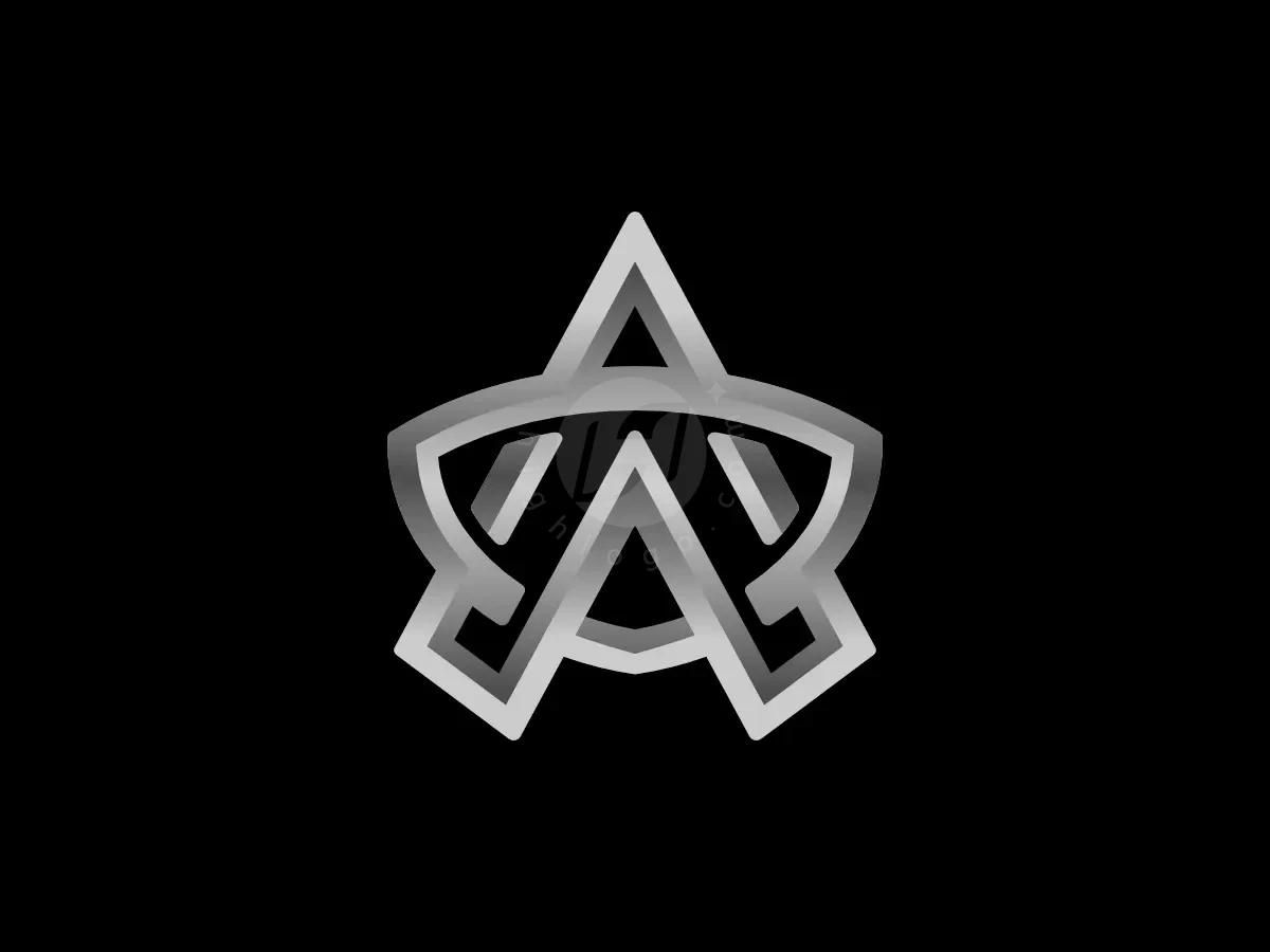 Letter A Shield Guard Luxury Line Logo - Technology Logo design by Proffartline for sale on Highlogo