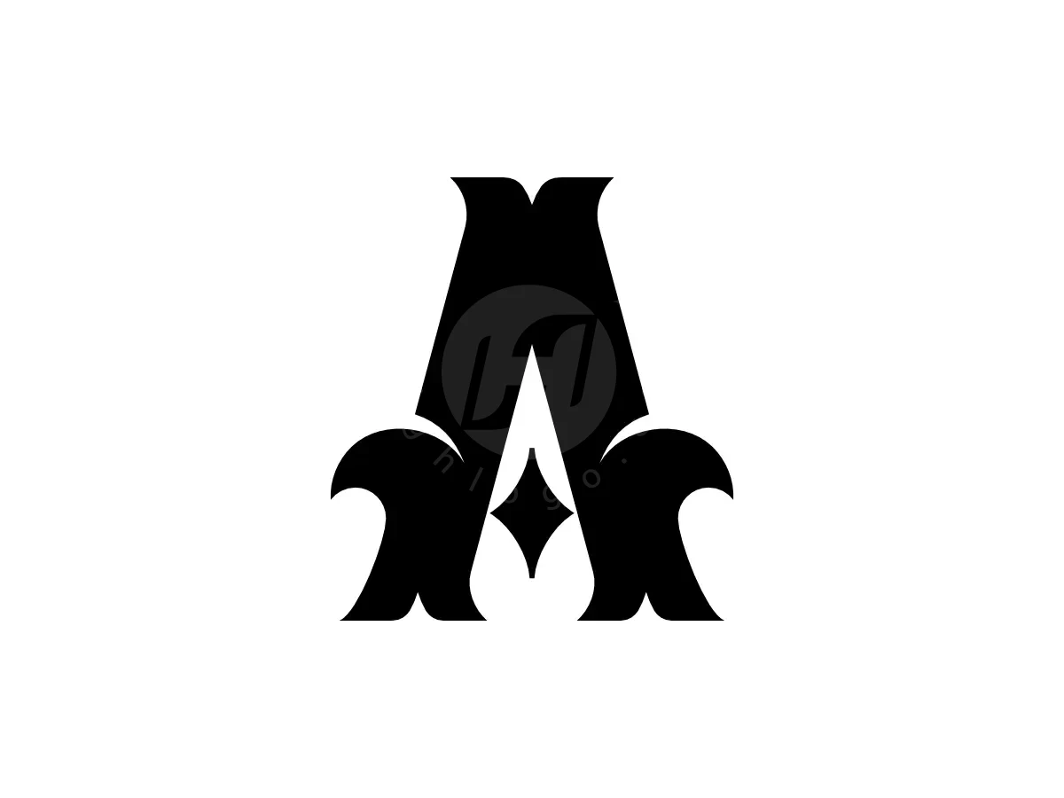 Letter A Sparkle Gothic Natural Ornament Logo - Fashion Logo design by Proffartline for sale on Highlogo