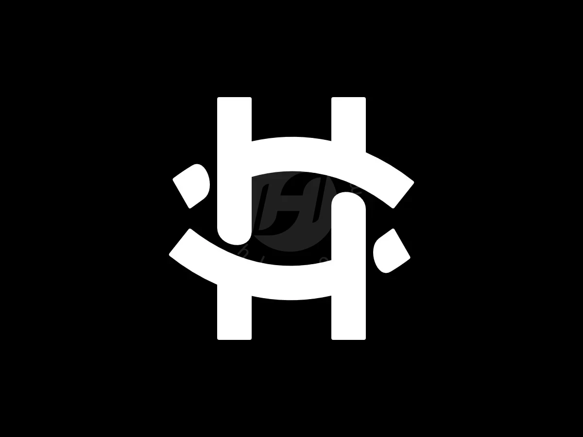 Letter Hi Initial Ih Hashtag Monogram Logo - Logo Logo design by Proffartline for sale on Highlogo