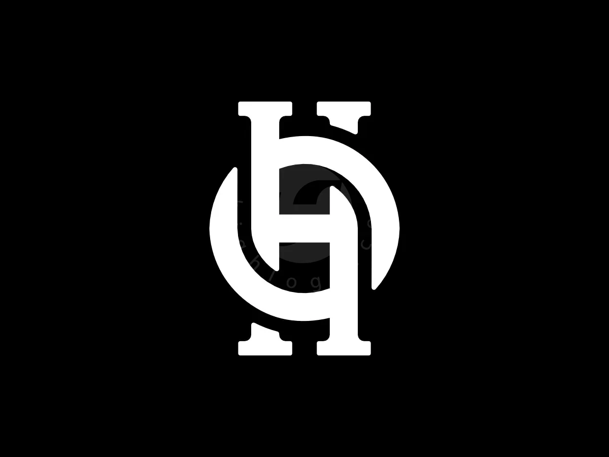 Letter Ho Initial Oh Circle Lettermark Logo - Fashion Logo design by Proffartline for sale on Highlogo