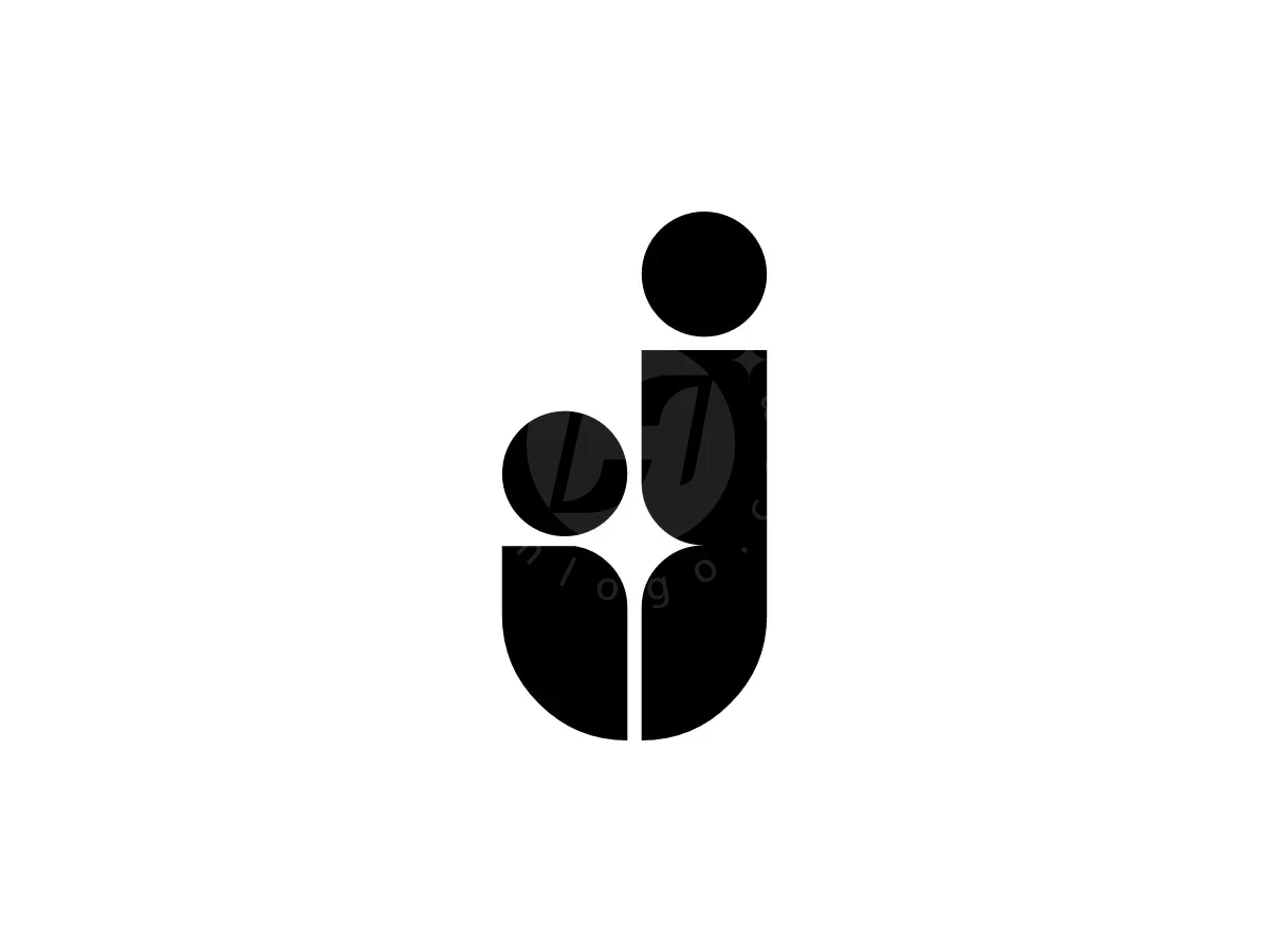 Letter Ij Initial Ji Monogram Logo - Logo Logo design by Proffartline for sale on Highlogo