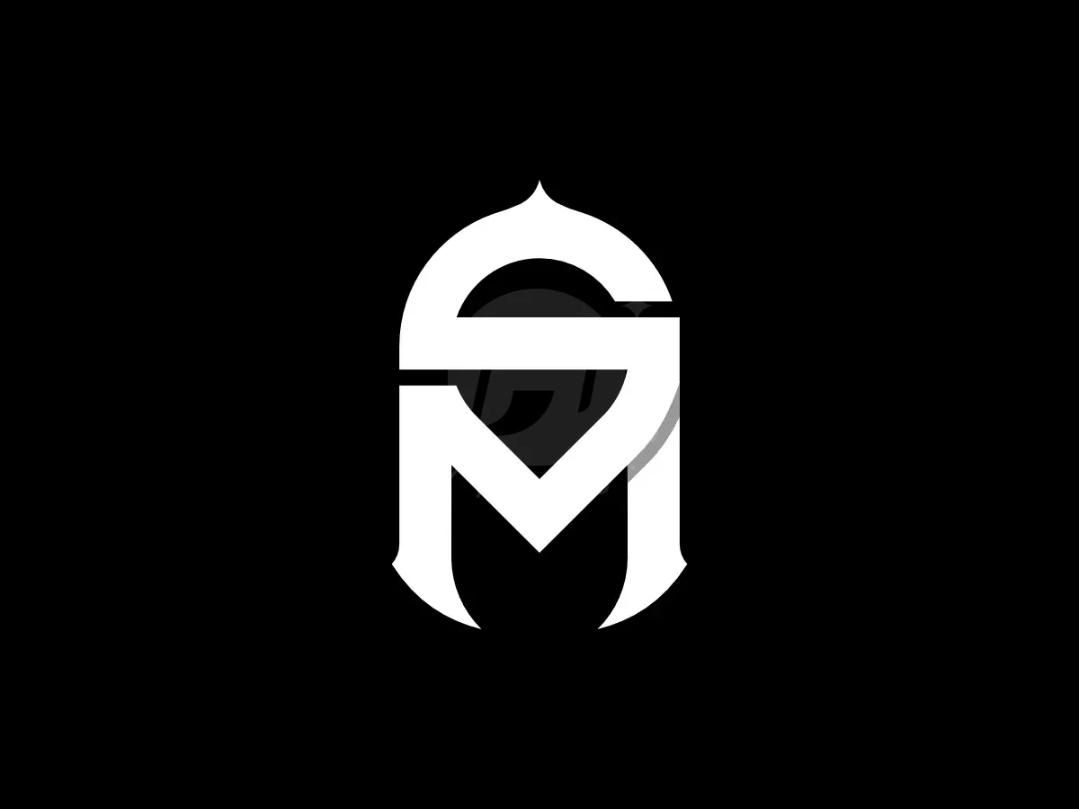 Letter SM Initial MS Monogram Logo - Financial Logo design by Proffartline for sale on Highlogo