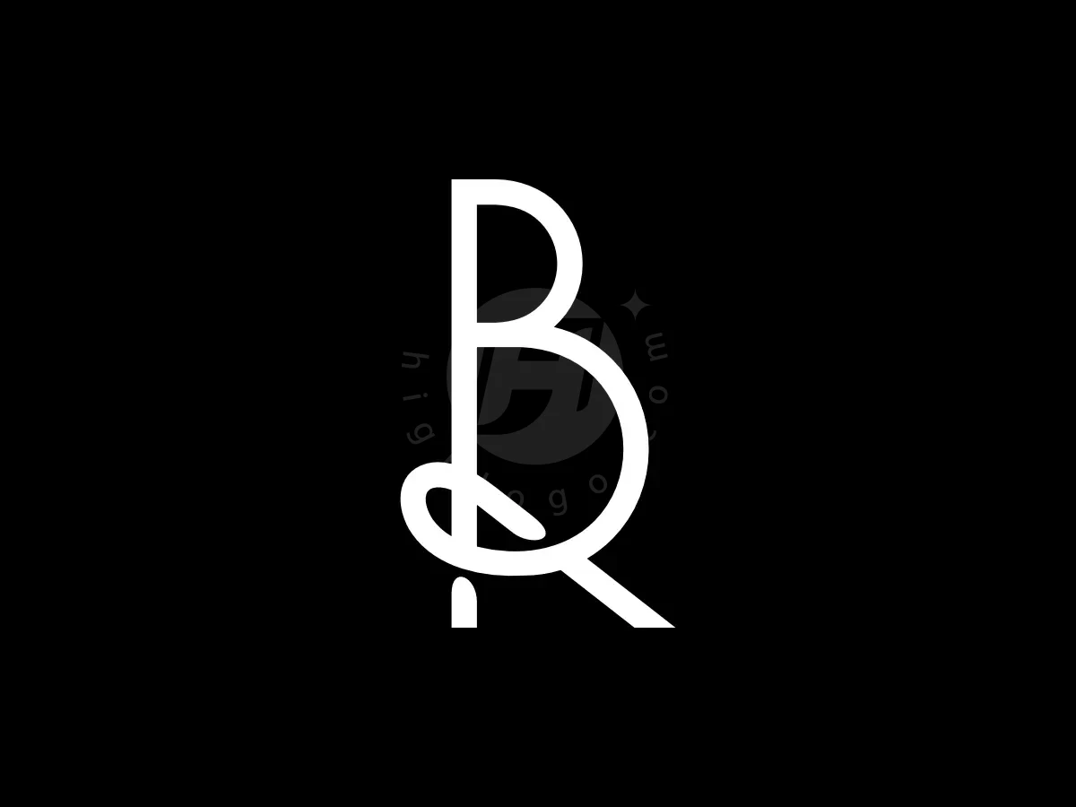 Letter BR Initial RB Monogram Logo - Fashion Logo design by Proffartline for sale on Highlogo