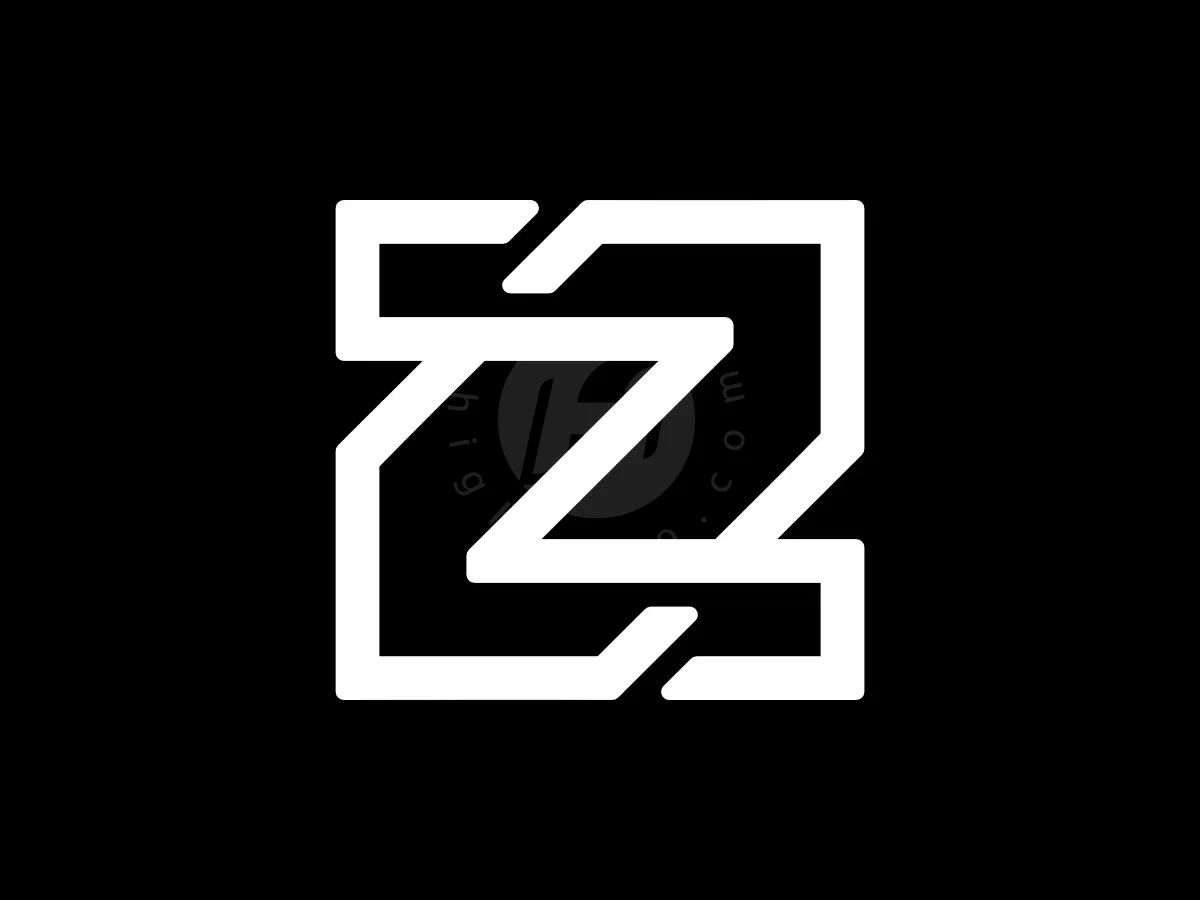 Letter ZN Initial NZ NN Monogram Logo - Media Logo design by Proffartline for sale on Highlogo