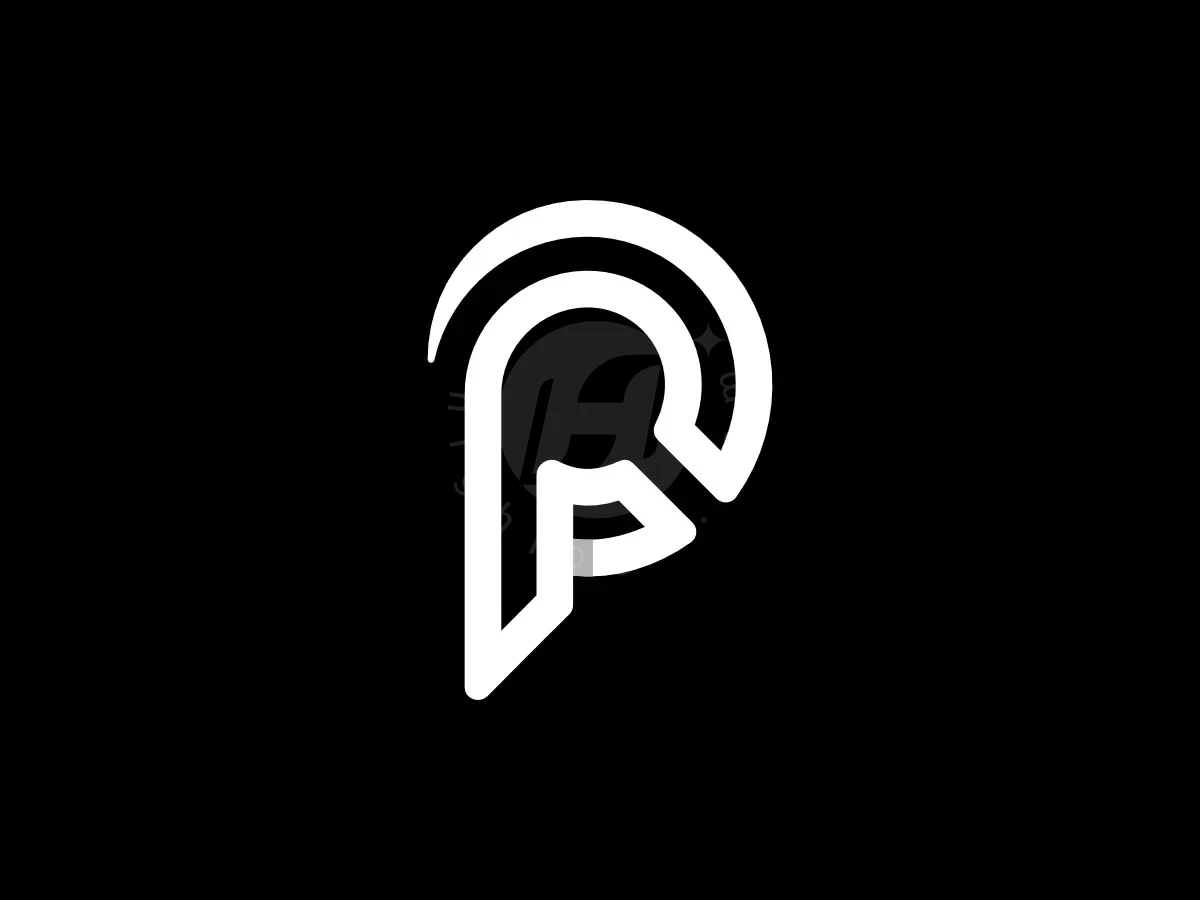 Letter PC Initial CP Dynamic Line Monogram Logo - Media Logo design by Proffartline for sale on Highlogo