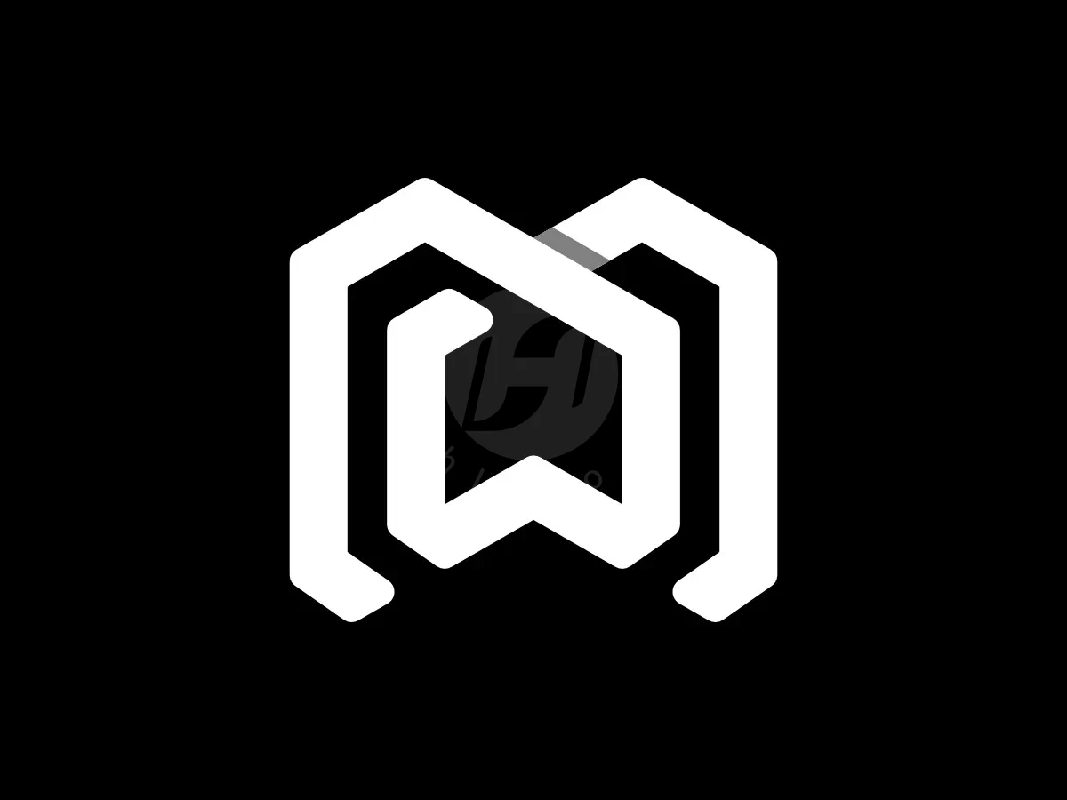 Letter WM Initial MW Monogram Logo - Real Estate Logo design by Proffartline for sale on Highlogo