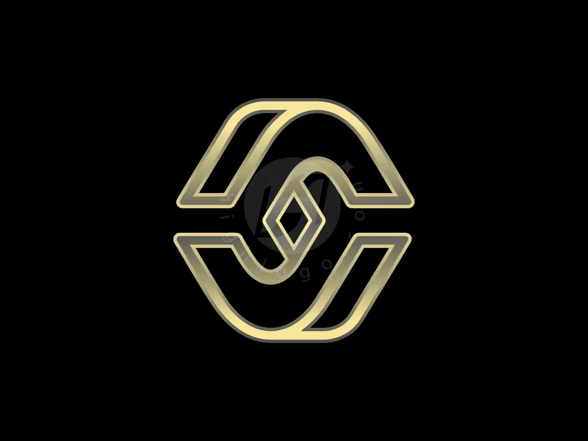 Letter CC Double C Diamond Polygon Lettermark Logo - Real Estate Logo design by Proffartline for sale on Highlogo