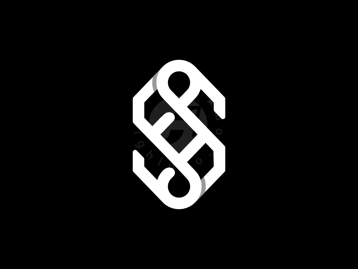 Letter S Geometric Line Celtic Knotwork Logo - Technology Logo design by Proffartline for sale on Highlogo