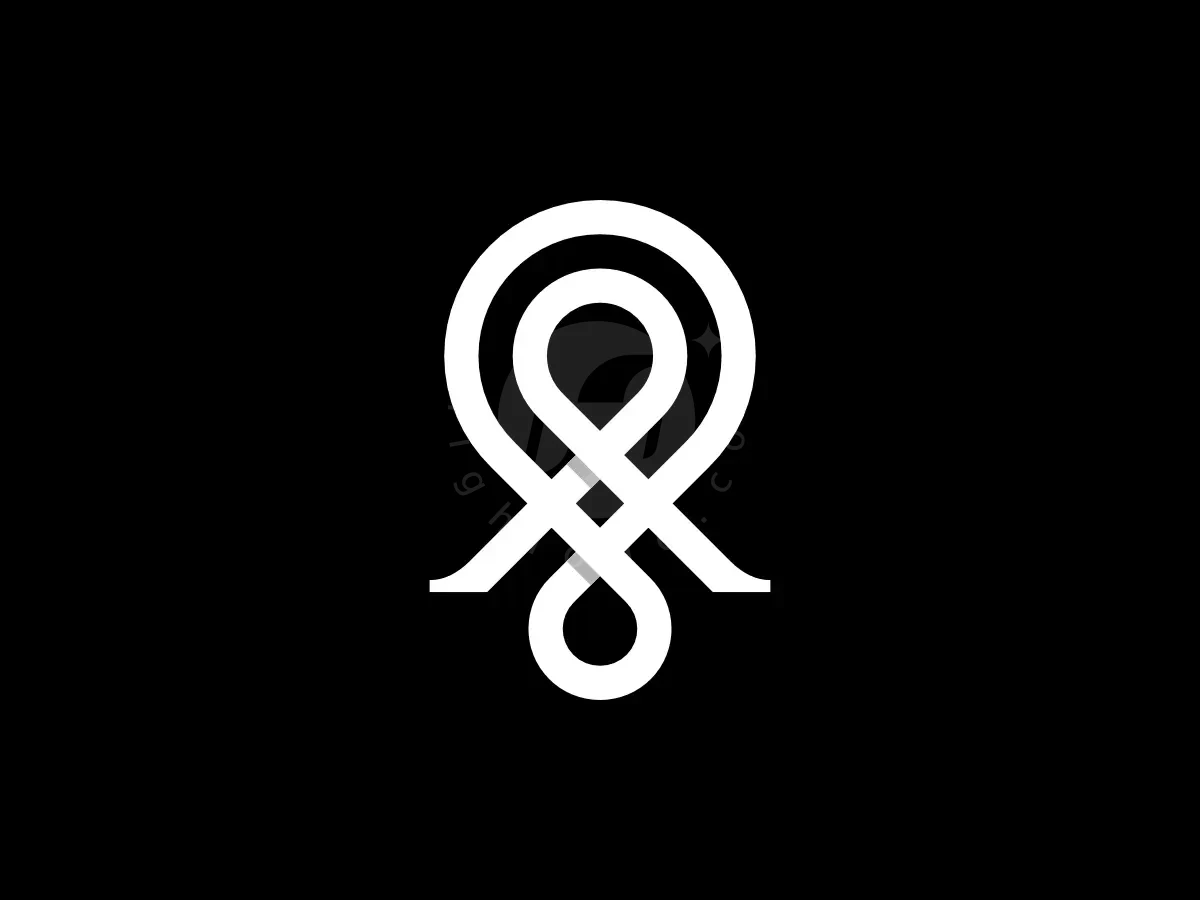 Letter A Infinity Knotwork Dynamic Line Logo - Media Logo design by Proffartline for sale on Highlogo