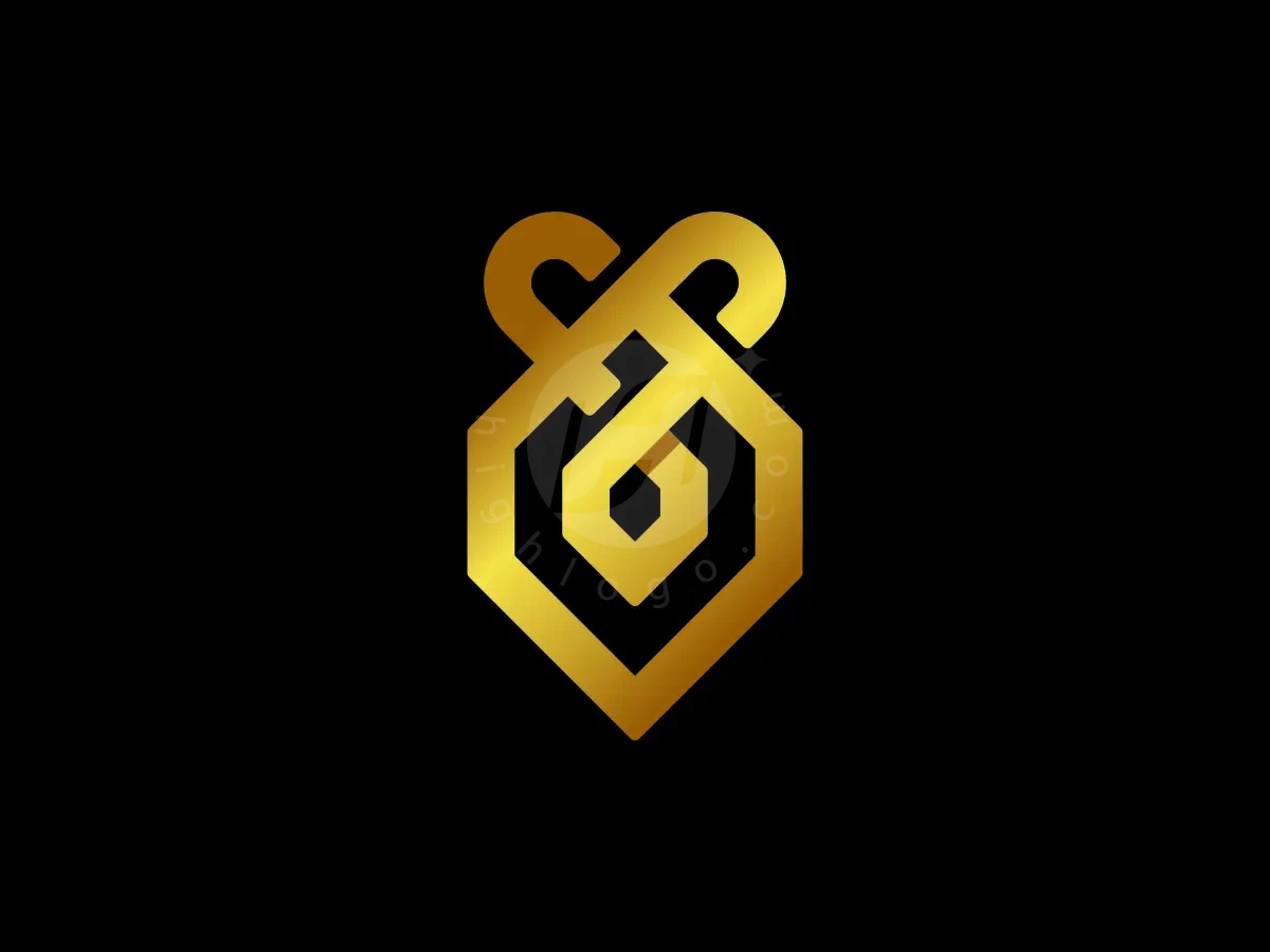 Love Diamond Gold Line Knotwork Logo - Beauty Logo design by Proffartline for sale on Highlogo