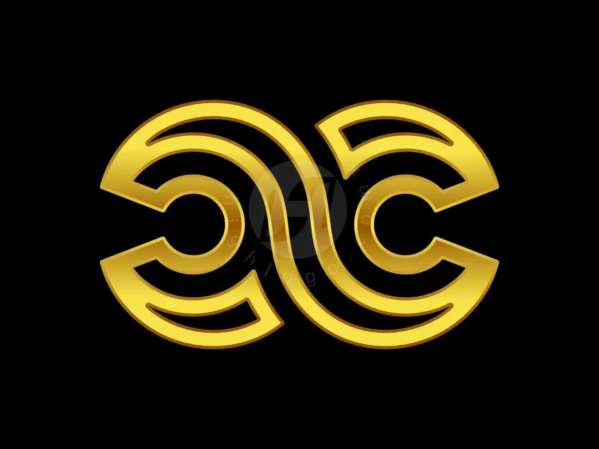 Letter CC Double C Infinity Line Monogram Logo - Real Estate Logo design by Proffartline for sale on Highlogo