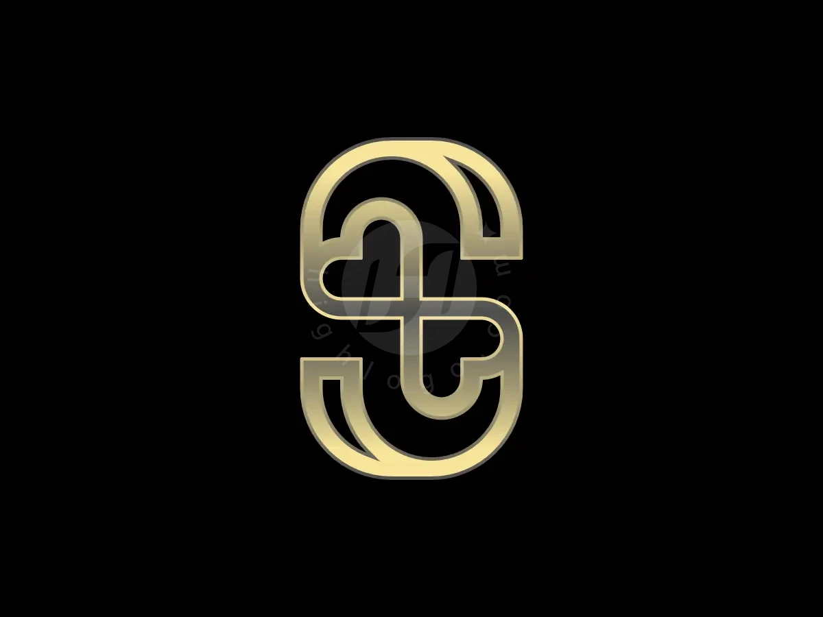 Letter S Love Luxury Line Monogram Logo - Beauty Logo design by Proffartline for sale on Highlogo