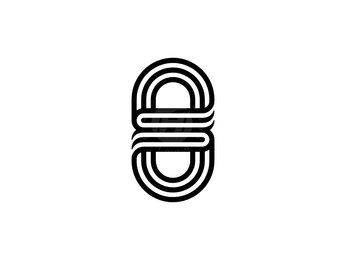 Letter Os Initial So Monogram Logo - Media Logo design by Proffartline for sale on Highlogo