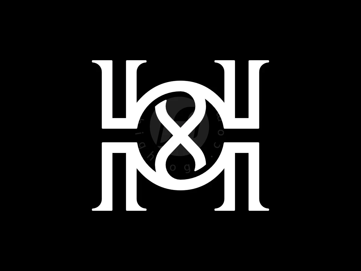 Letter HO Initial OH Infinity Monogram Logo - Media Logo design by Proffartline for sale on Highlogo