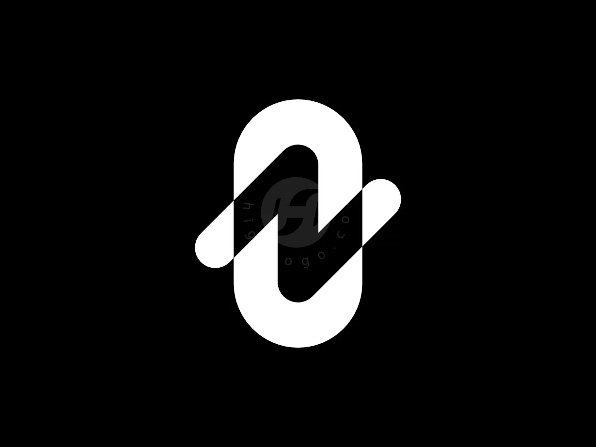 Letter On Initial No Negative Space Typography Logo - Media Logo design by Proffartline for sale on Highlogo