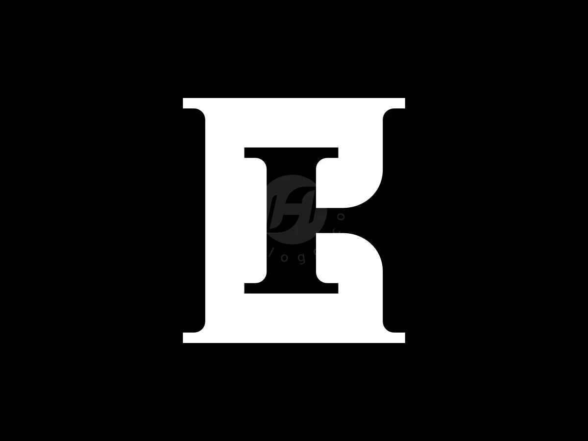Letter Ci Initial Ic Negative Space Letterform Logo - Financial Logo design by Proffartline for sale on Highlogo