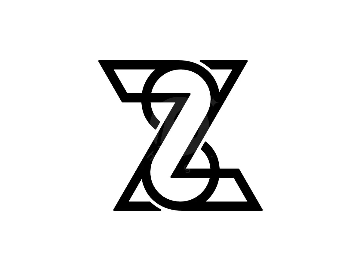 Letter Z Initial N Infinity Monogram Logo - Fashion Logo design by Proffartline for sale on Highlogo