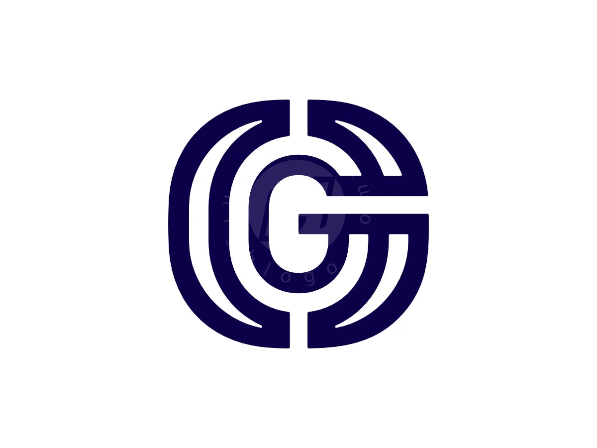Letter G GG Tech Geometric Line Monogram Logo - Technology Logo design by Proffartline for sale on Highlogo