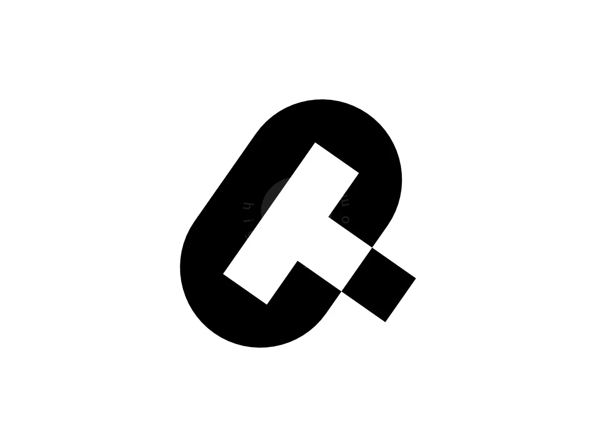 Letter Ct Initial Tc Negative Space Monogram Logo - Technology Logo design by Proffartline for sale on Highlogo