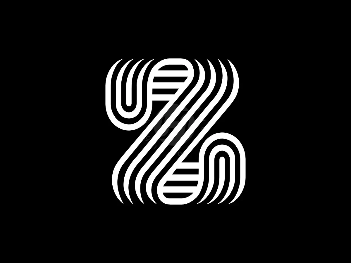 Letter Z Tech Multiline Geometric Monogram Logo - Technology Logo design by Proffartline for sale on Highlogo