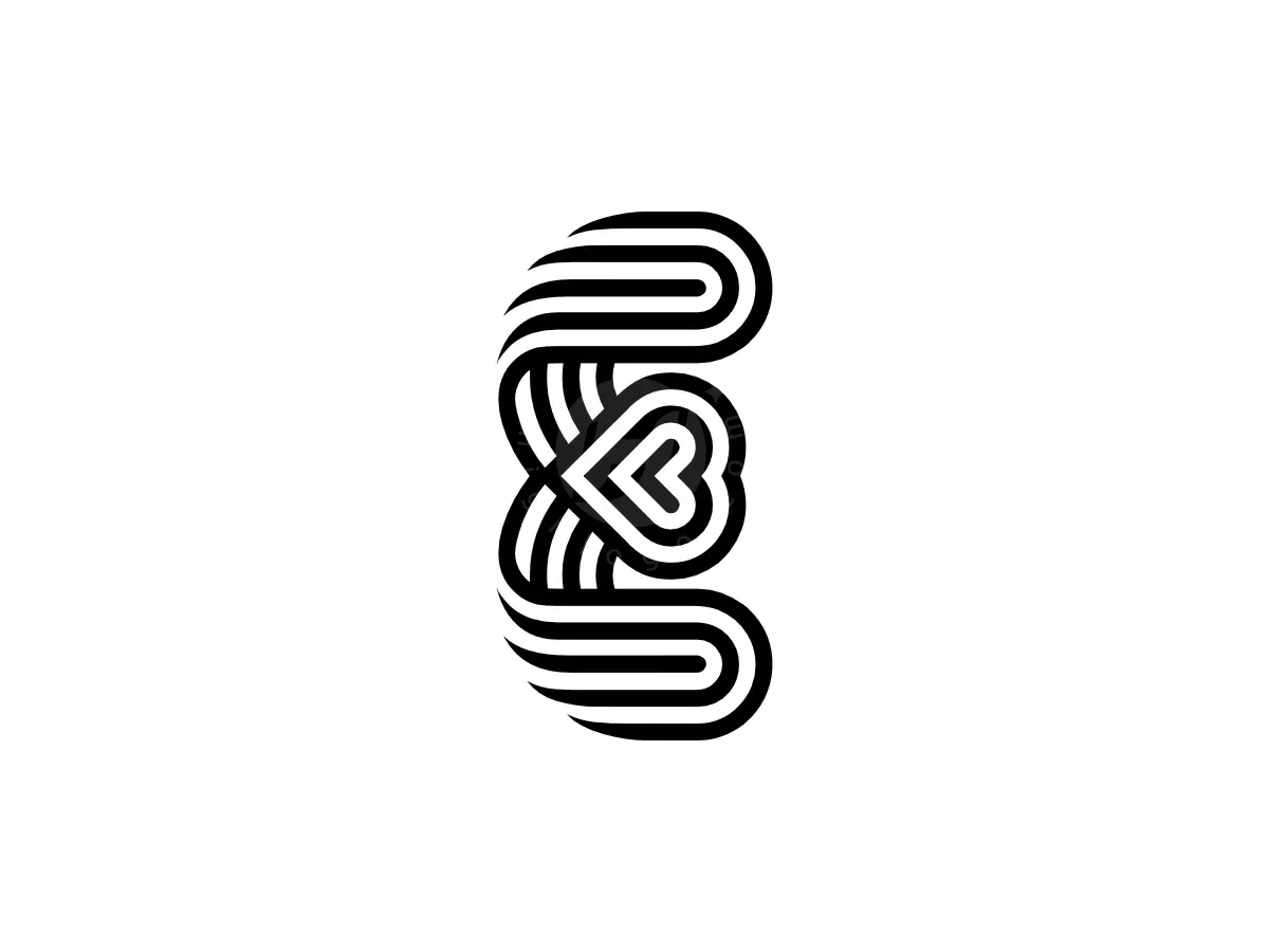 Letter E Love Geometric Line Typography Logo - Beauty Logo design by Proffartline for sale on Highlogo