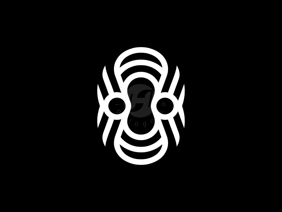 Letter O Tech Abstract Geometric Line Logo - Media Logo design by Proffartline for sale on Highlogo