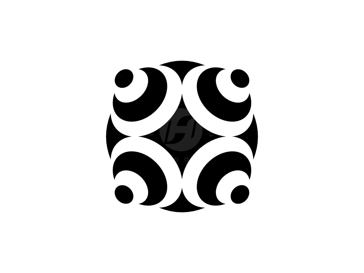 Dot Vortex Star Geometric Shape Logo - Abstract Logo design by Proffartline for sale on Highlogo