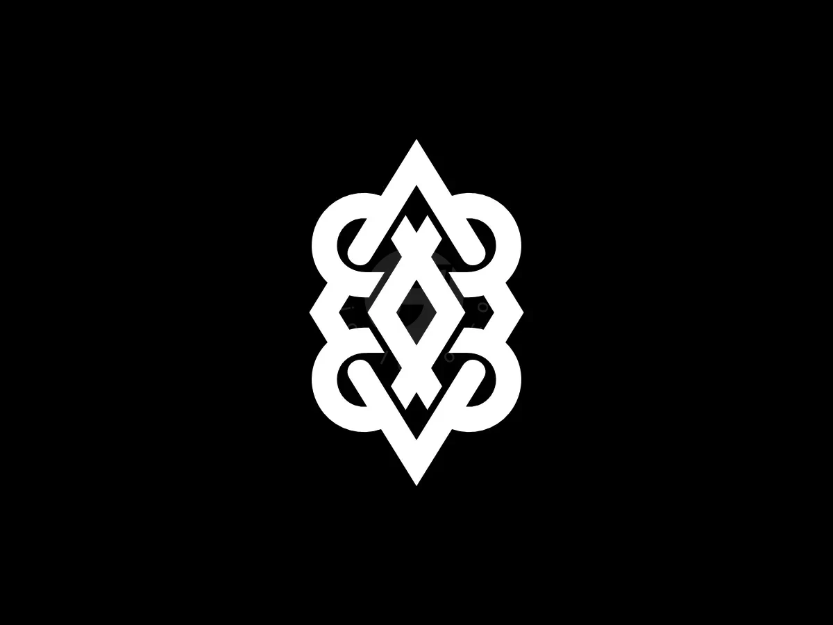 Polygon Tetragon Ornament Geometric Line Logo - Abstract Logo design by Proffartline for sale on Highlogo