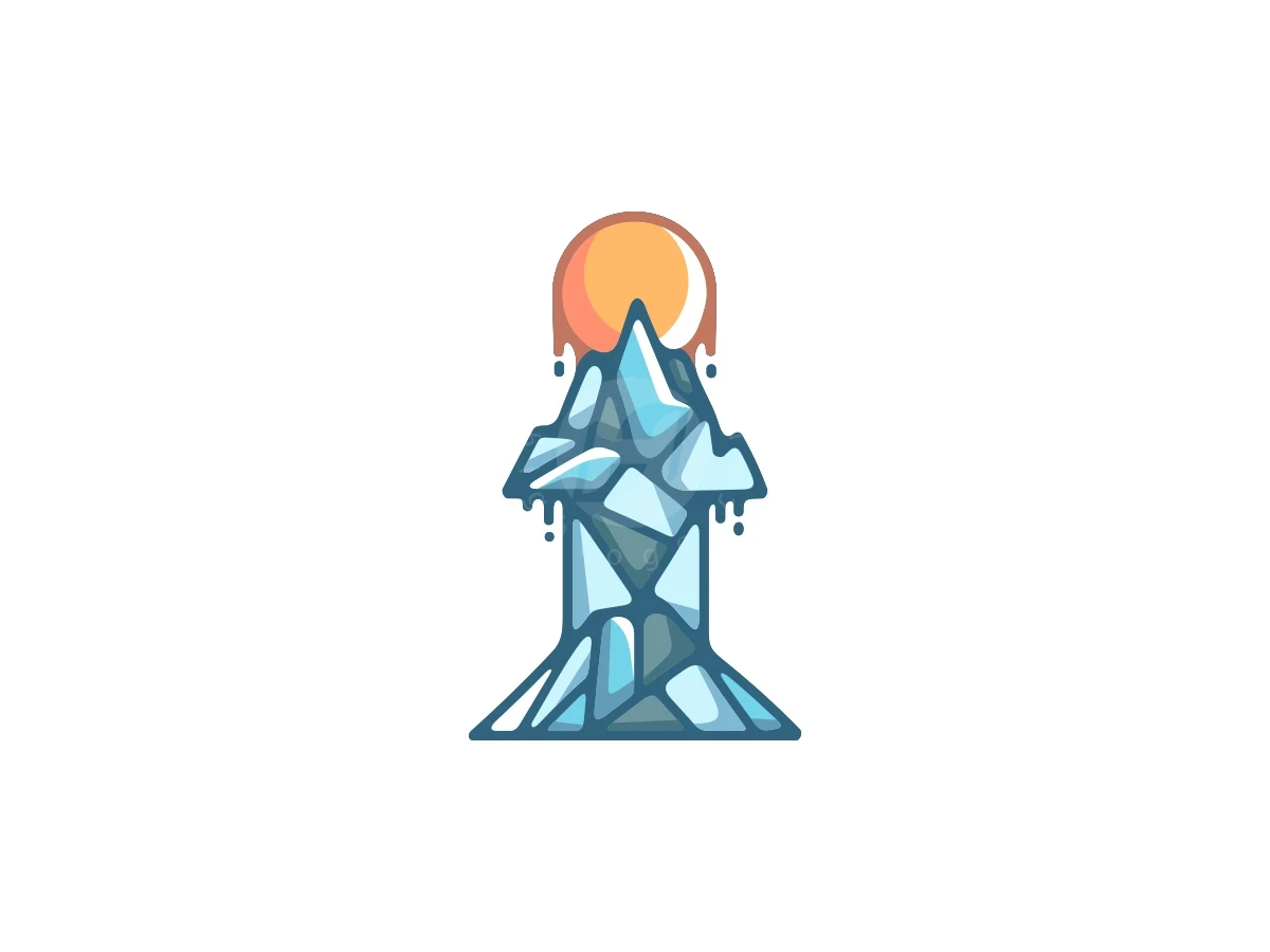 Iceberg Letter I Logo - Logo Logo design by ProffAlice for sale on Highlogo