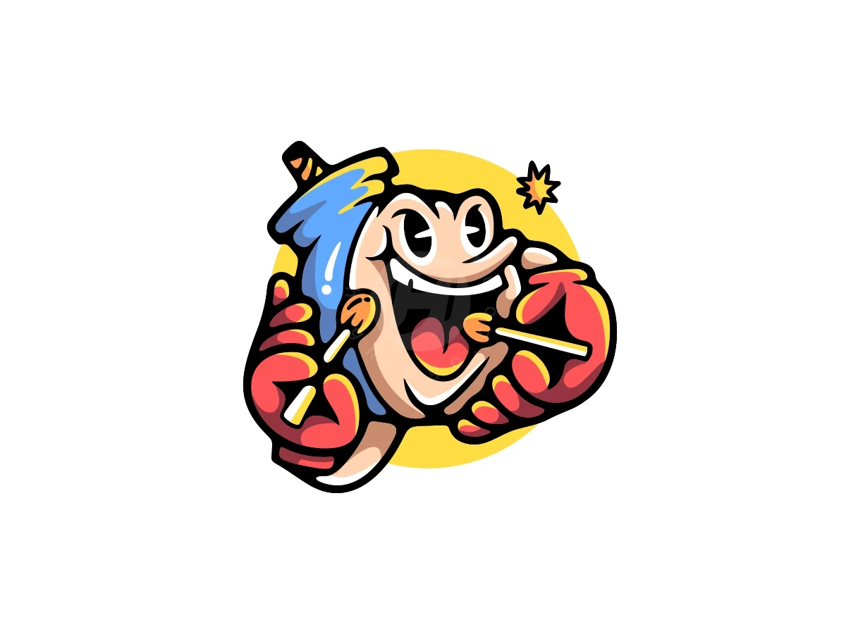 Match Bomb Mascot Logo - Gaming Logo design by ProffAlice for sale on Highlogo