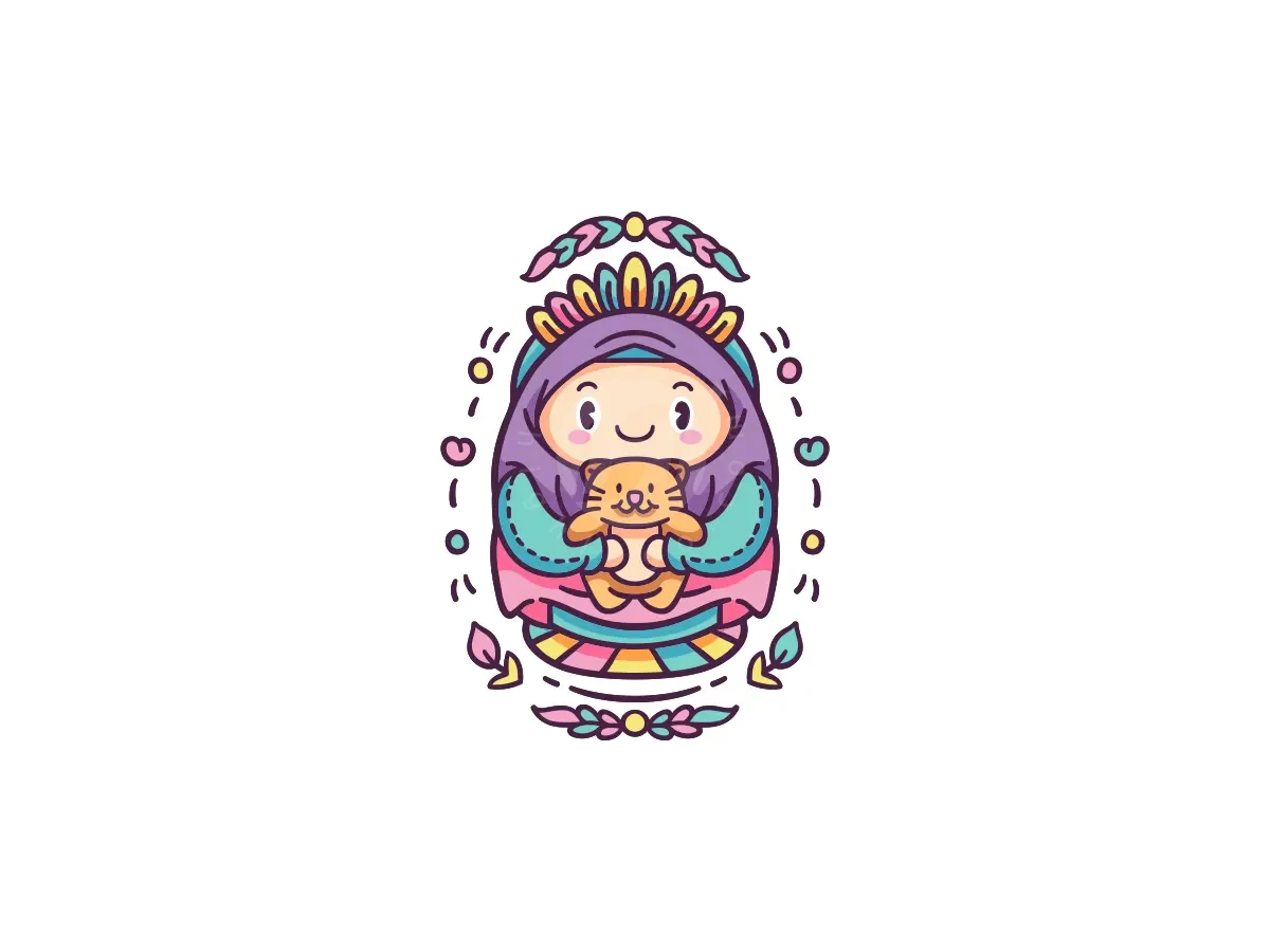 Cat Nanny Mascot Logo - Gaming Logo design by ProffAlice for sale on Highlogo