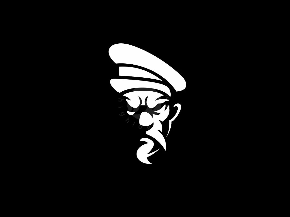 Soldier Sailor Bearded Logo - Gaming Logo design by ProffAlice for sale on Highlogo