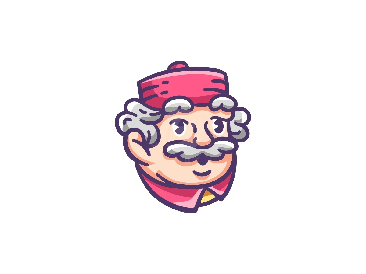 Friendly Old Grandpa Logo - Gaming Logo design by ProffAlice for sale on Highlogo