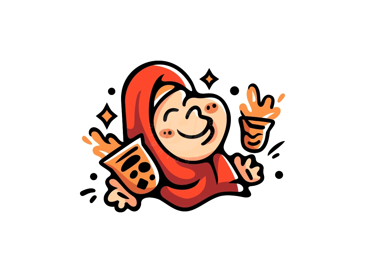 Milkshake Tea Cute Mascot Logo - Food Logo design by ProffAlice for sale on Highlogo