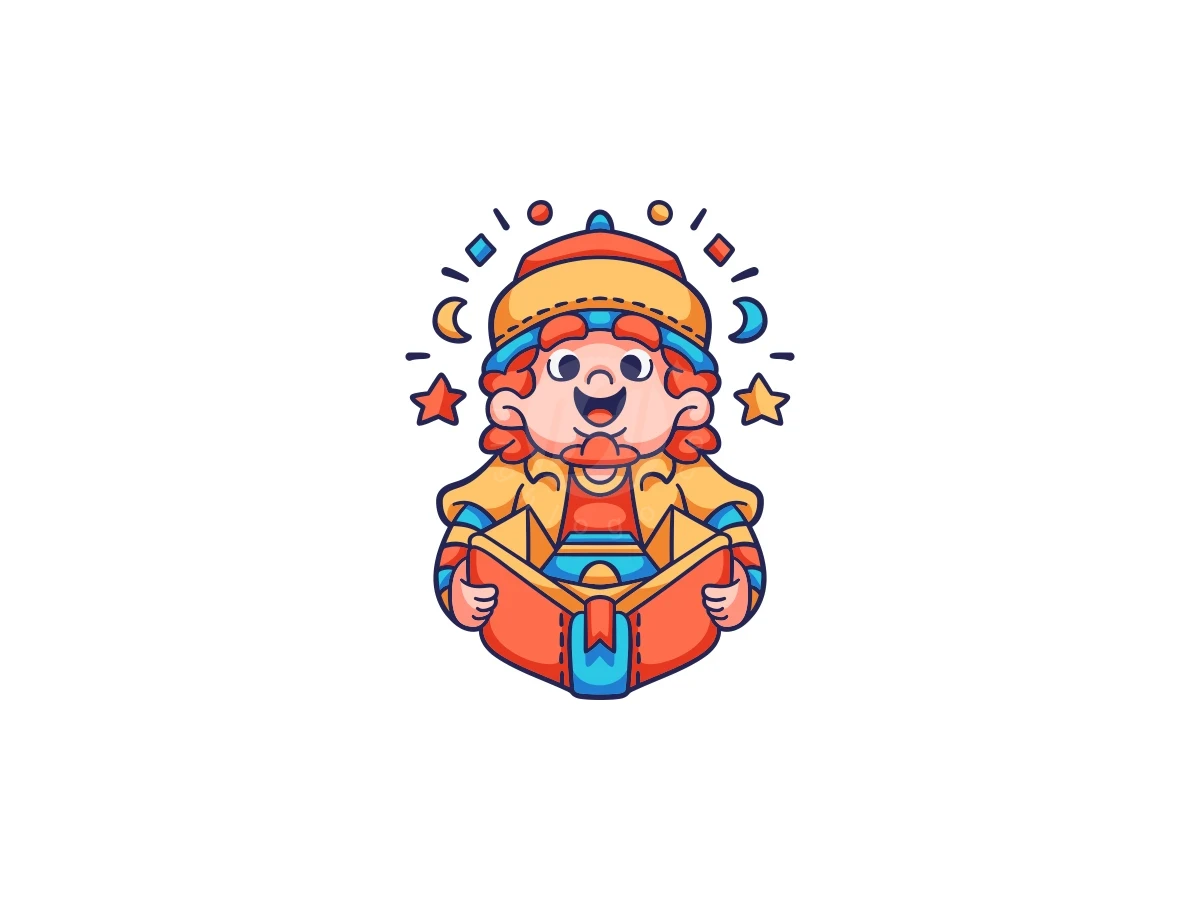 Kids Story Education Logo - Media Logo design by ProffAlice for sale on Highlogo