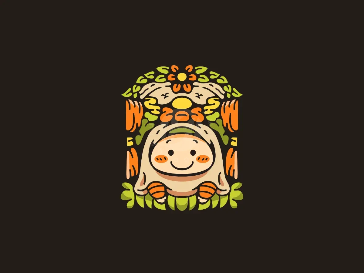 Cute Hijab Park Logo - Beauty Logo design by ProffAlice for sale on Highlogo