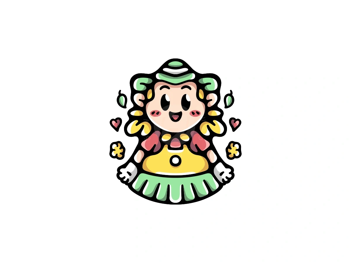 Garden Girl Planter Logo - Gaming Logo design by ProffAlice for sale on Highlogo