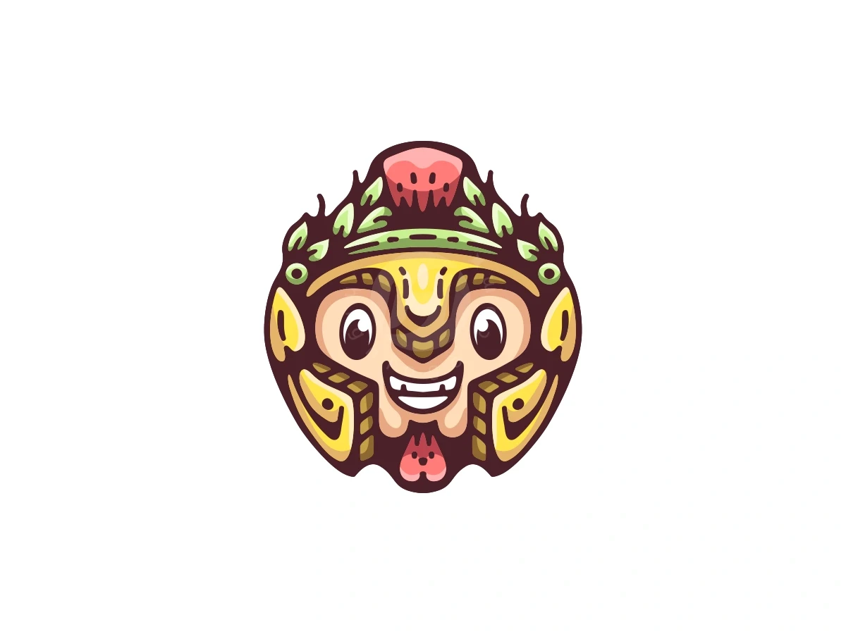 Cute Spartan Head Logo - HighLogo