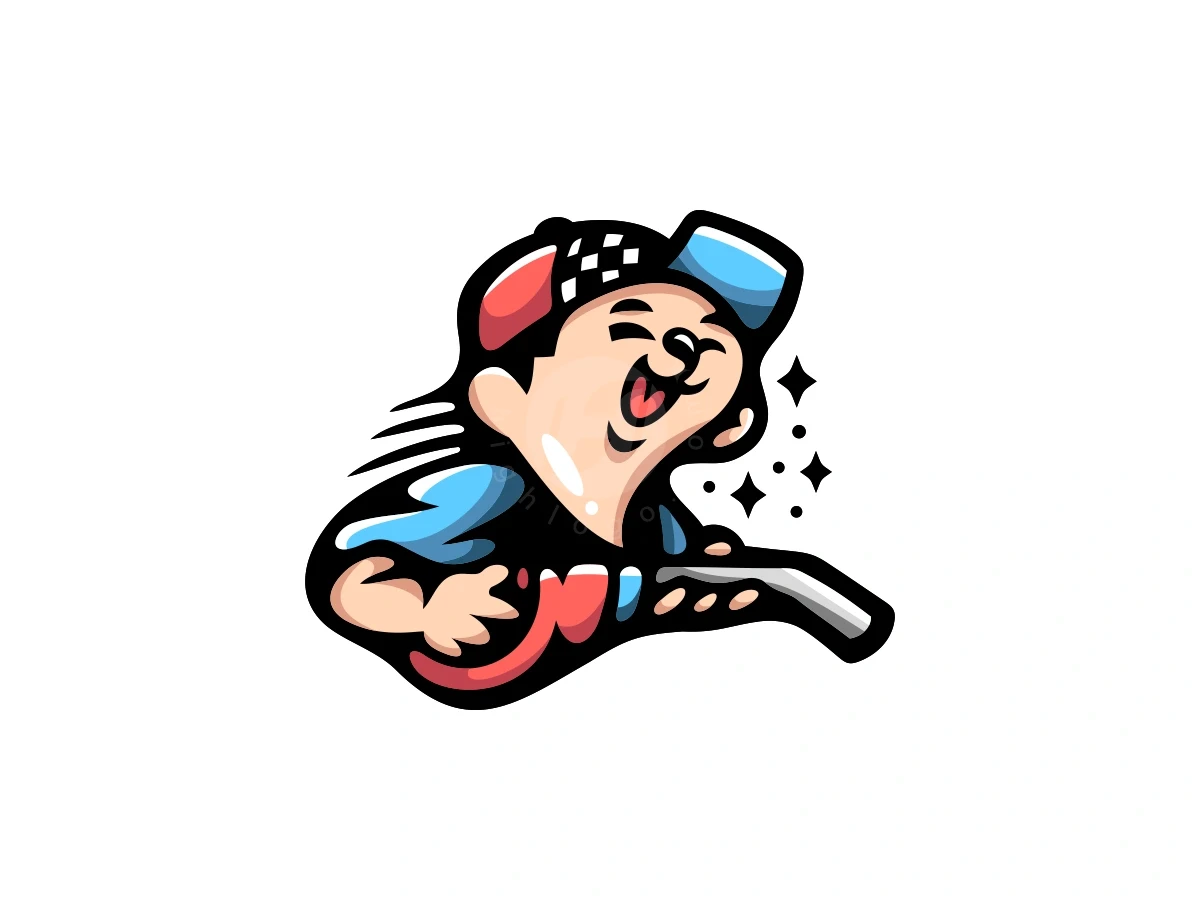 Gas Station Officer Logo - Sports Logo design by ProffAlice for sale on Highlogo
