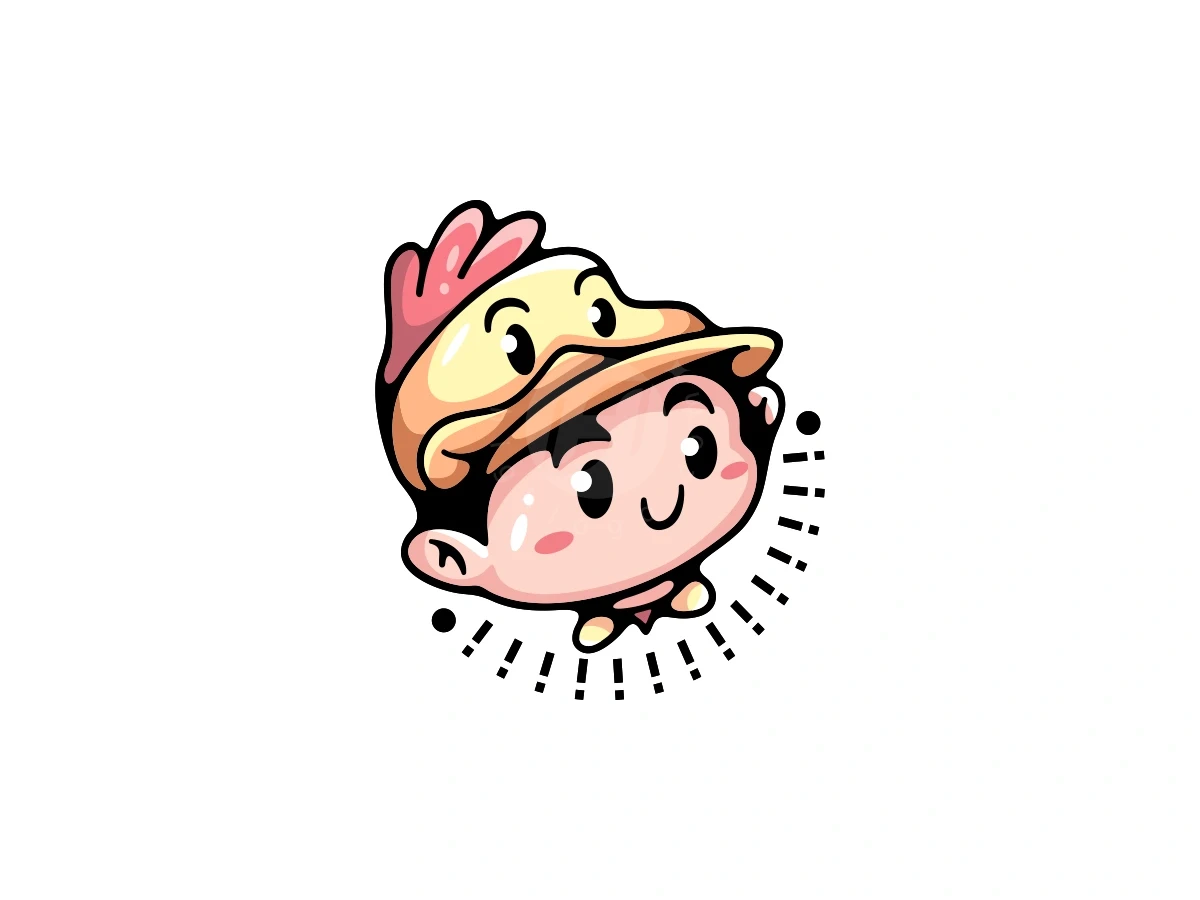 Boy Duck Hat Logo - Gaming Logo design by ProffAlice for sale on Highlogo